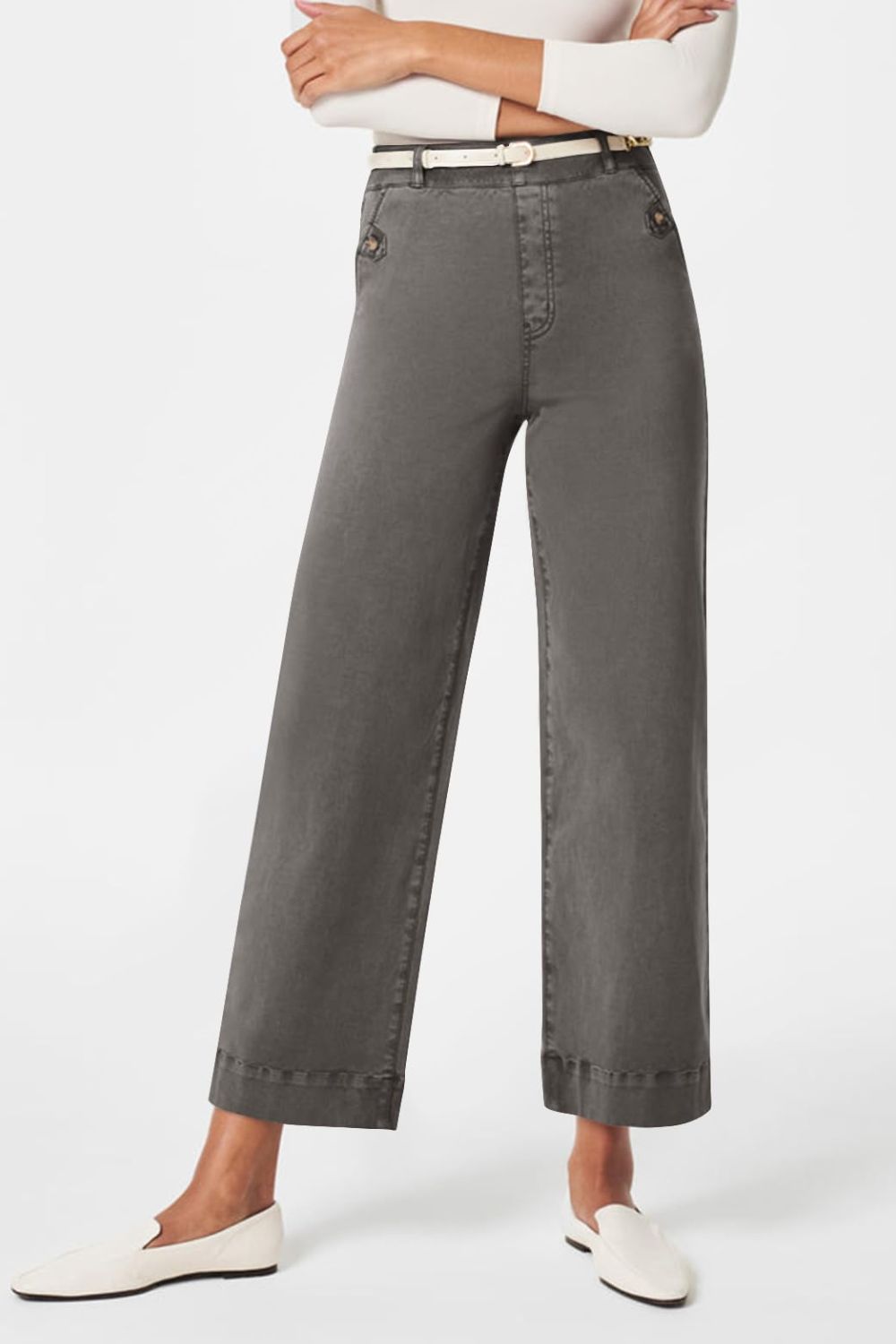 WW | Hochtaillierte Jeans Mit Taschen Klassisch, Stilvoll Und Vielseitig