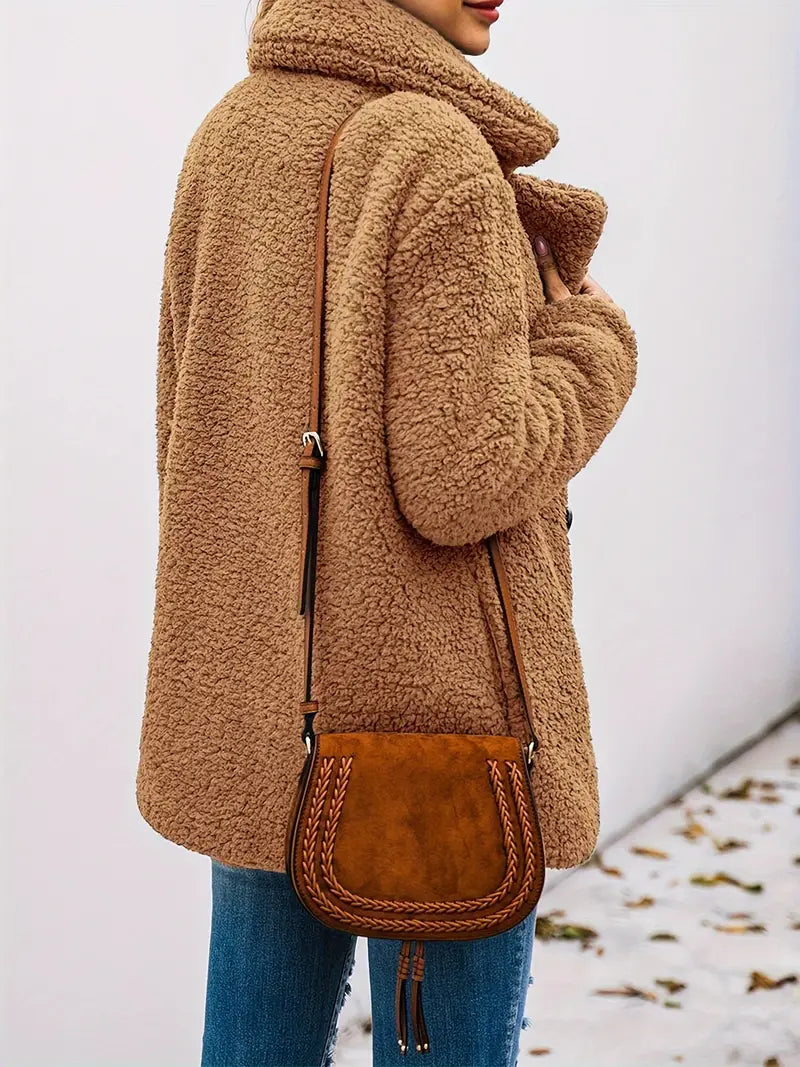 René | Luxus Teddyjacke für die kalte Saison