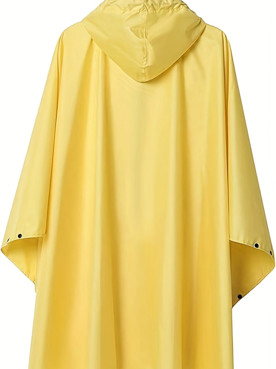 WW | Wasserdichter Regenponcho Mit Kapuze