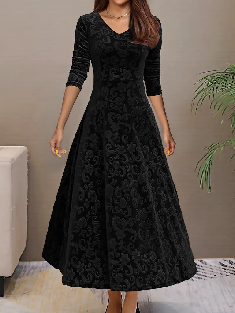WW - Elegantes ausgestelltes A-Linien-Kleid