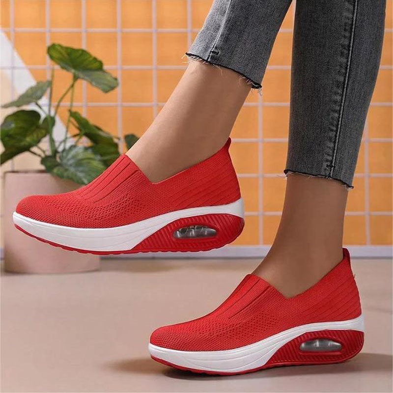 WW | Atmungsaktive Slip on Sneaker Mit Ergonomischer Sohle Für Damen