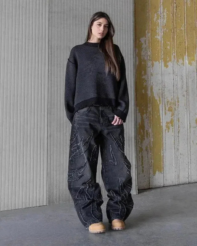 WW | Retro Baggy Jeans Im Streetwear Stil