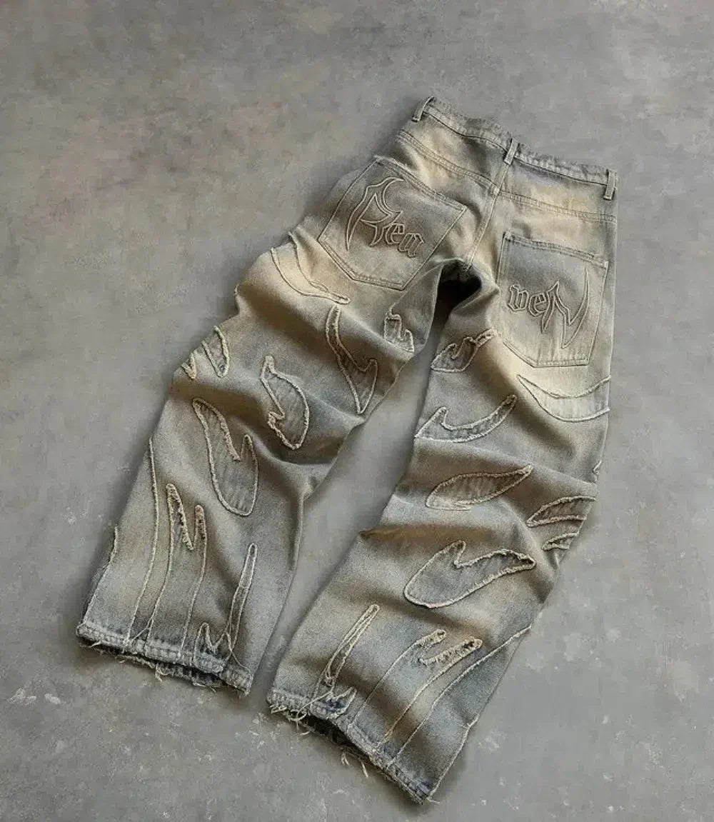 WW | Retro Baggy Jeans Im Streetwear Stil