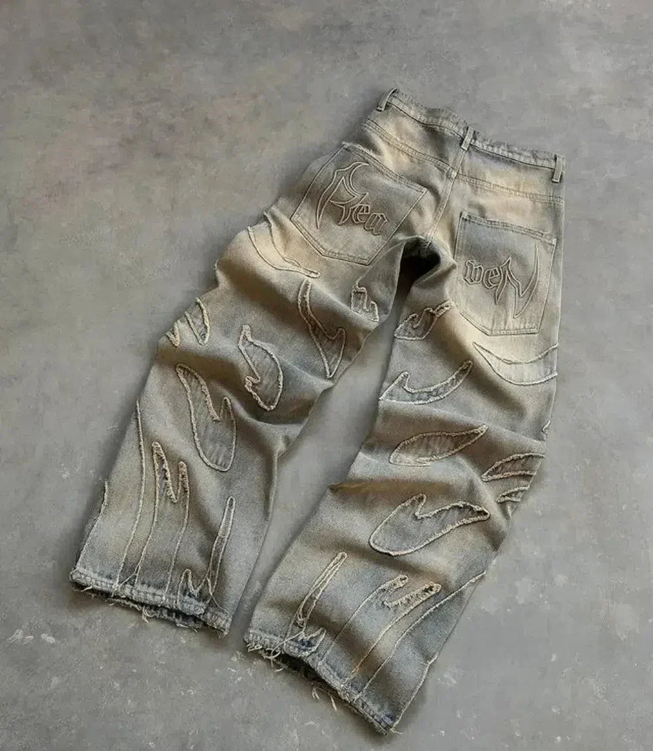 WW | Retro Baggy Jeans Im Streetwear Stil
