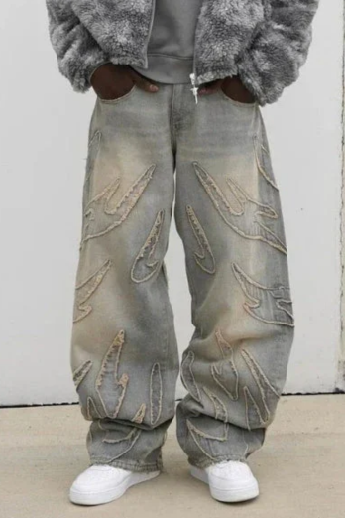WW | Retro Baggy Jeans Im Streetwear Stil