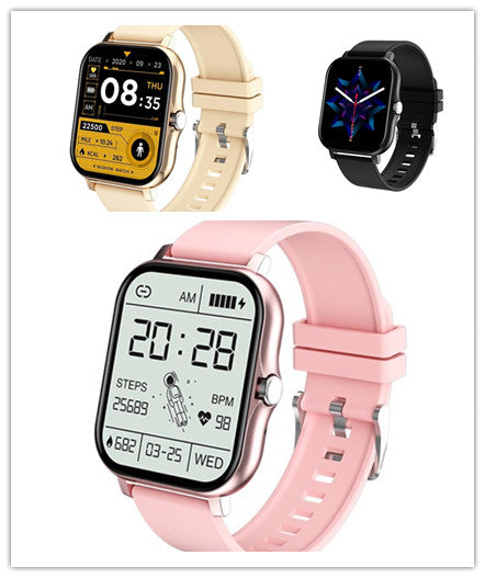 WW Smart Uhr Schrittzähler Herzfrequenzüberwachung Bluetooth Anruf