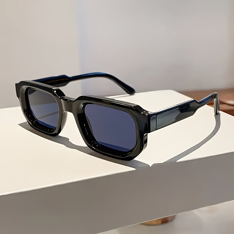 WW | Neue Retro Sonnenbrille Mit Quadratem Rahmen Für Herren