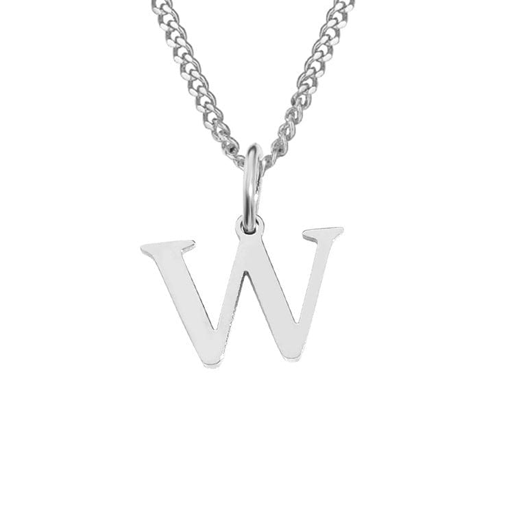 WW | Buchstaben All Match 14k Edelstahl Halskette