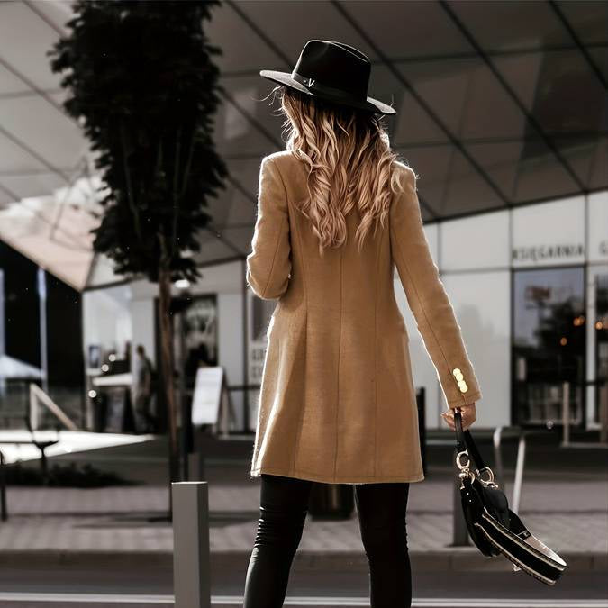 WW | Damen Winterjacke Tailliert Doppelreihig