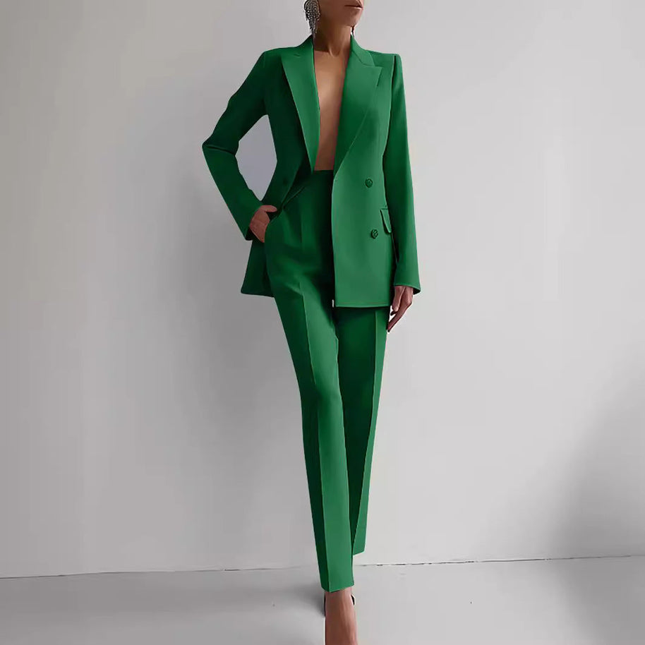 WW | Stilvolles Satz Bestehend Aus Edlem Blazer Und Eleganter Hose