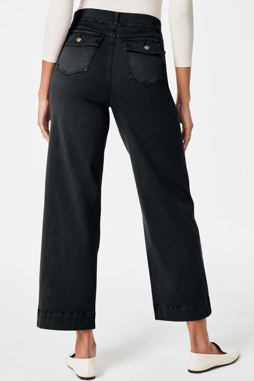 WW | Hochtaillierte Jeans Mit Taschen Klassisch, Stilvoll Und Vielseitig