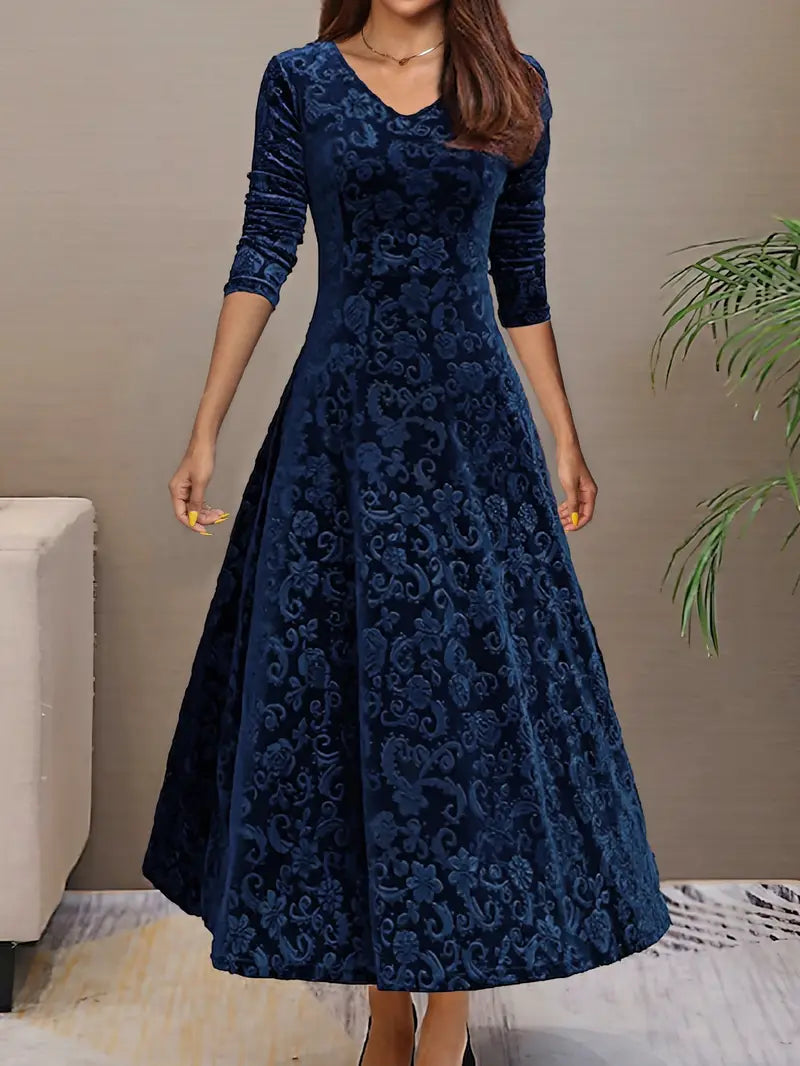 WW - Elegantes ausgestelltes A-Linien-Kleid