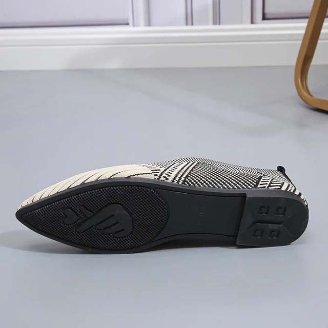 WW | Mesh-Schuhe Mit Spitzer Spitze