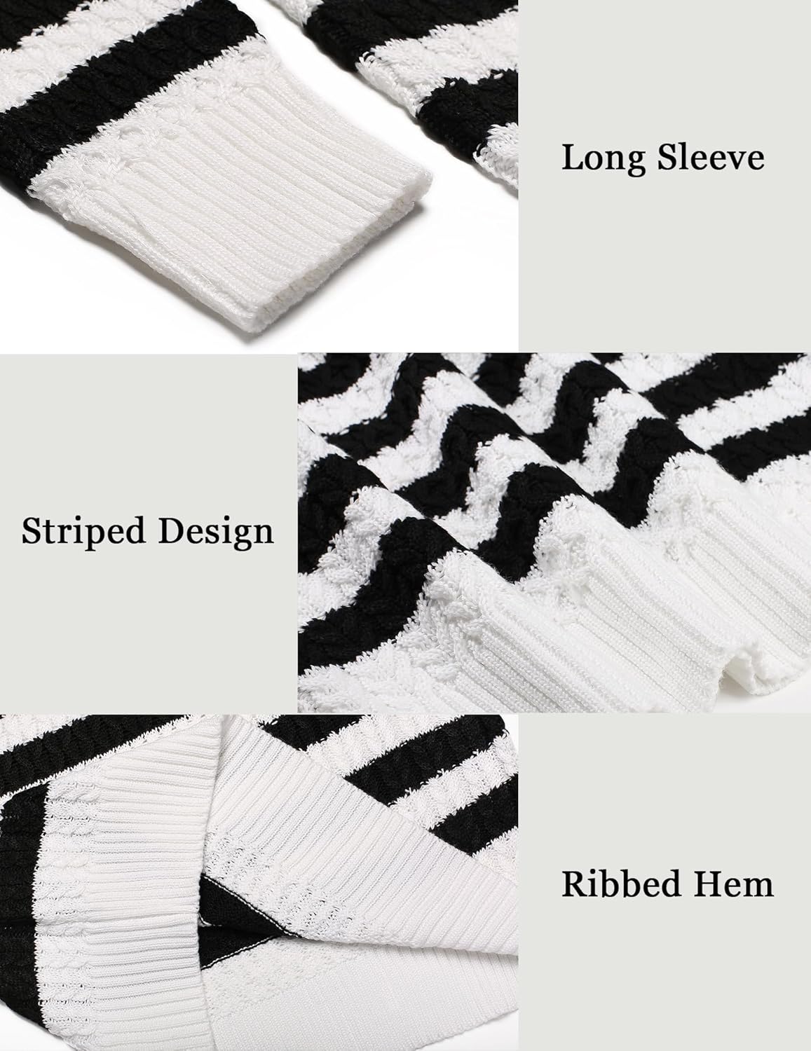 WW | Casual knitted men's turtleneck sweater