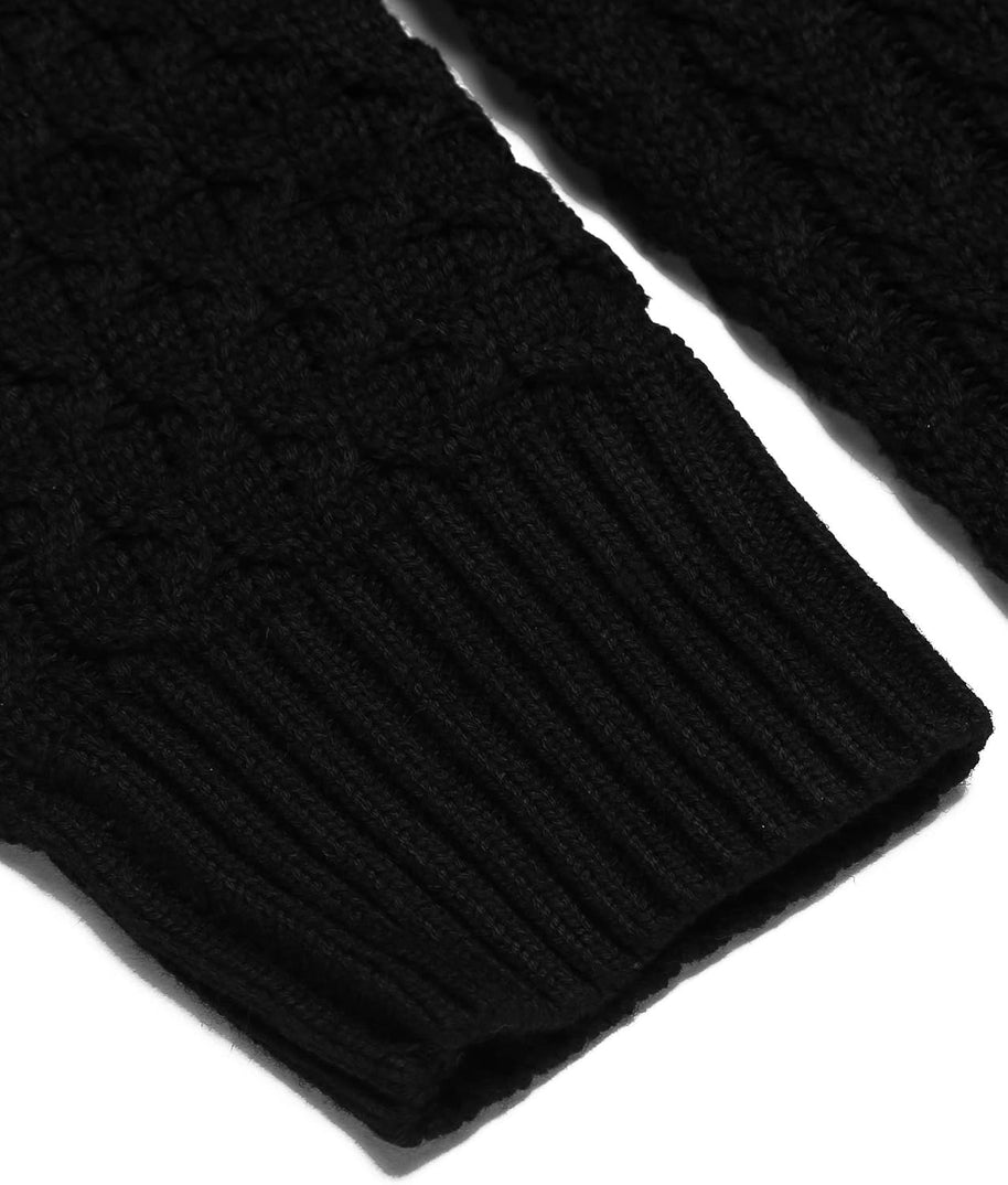 WW | Casual knitted men's turtleneck sweater