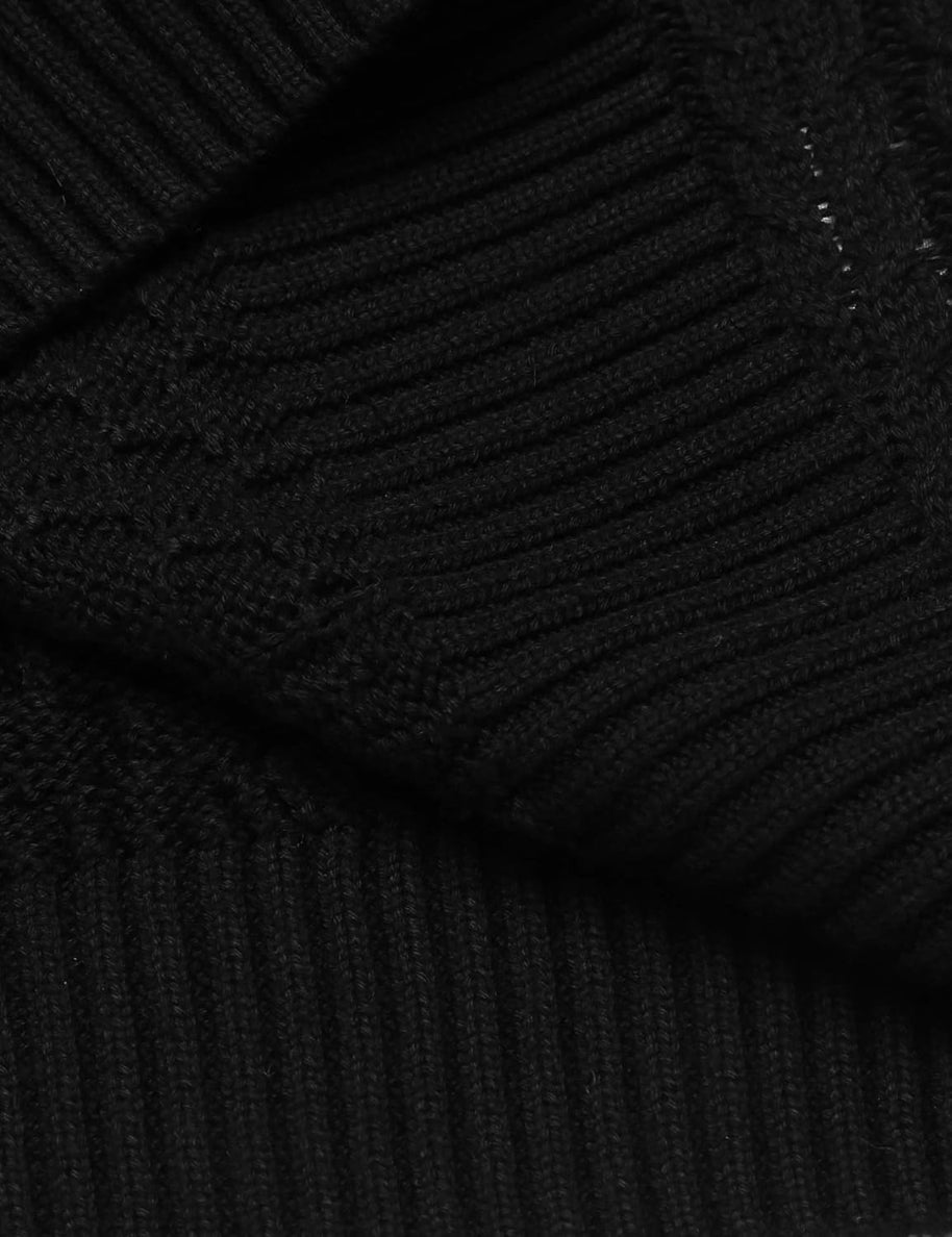 WW | Casual knitted men's turtleneck sweater