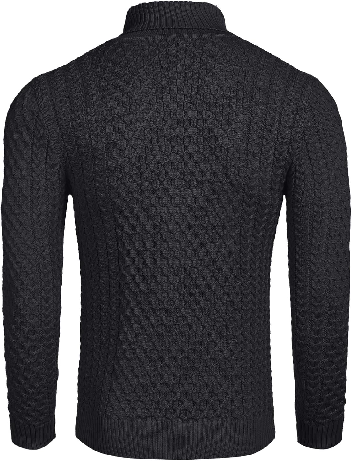 WW | Casual knitted men's turtleneck sweater