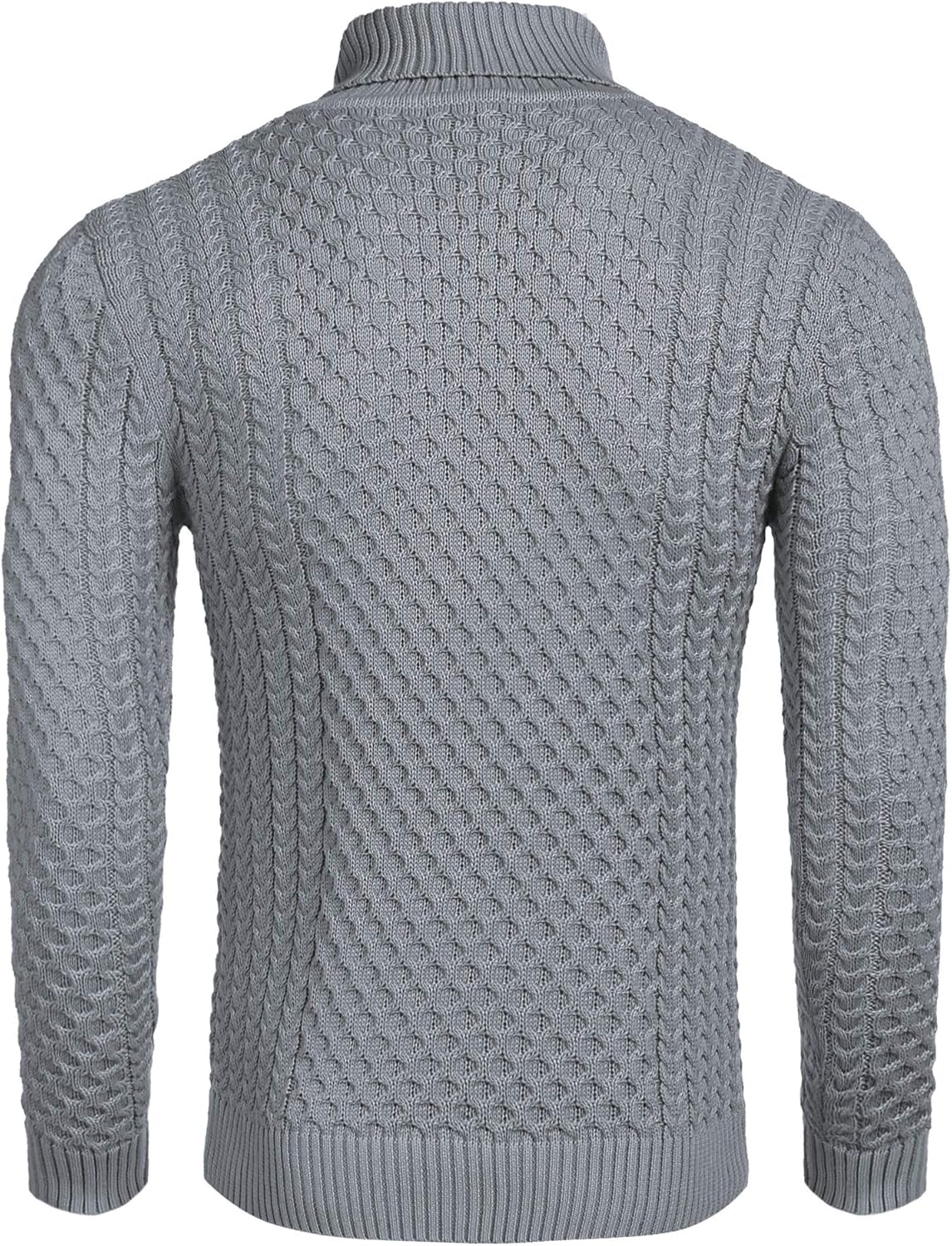 WW | Casual knitted men's turtleneck sweater