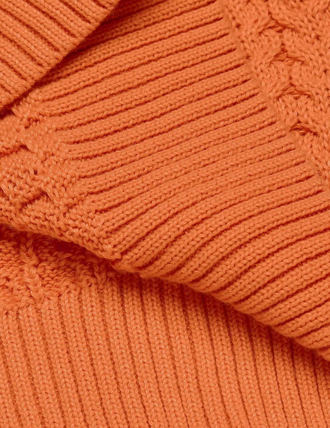 WW | Casual knitted men's turtleneck sweater