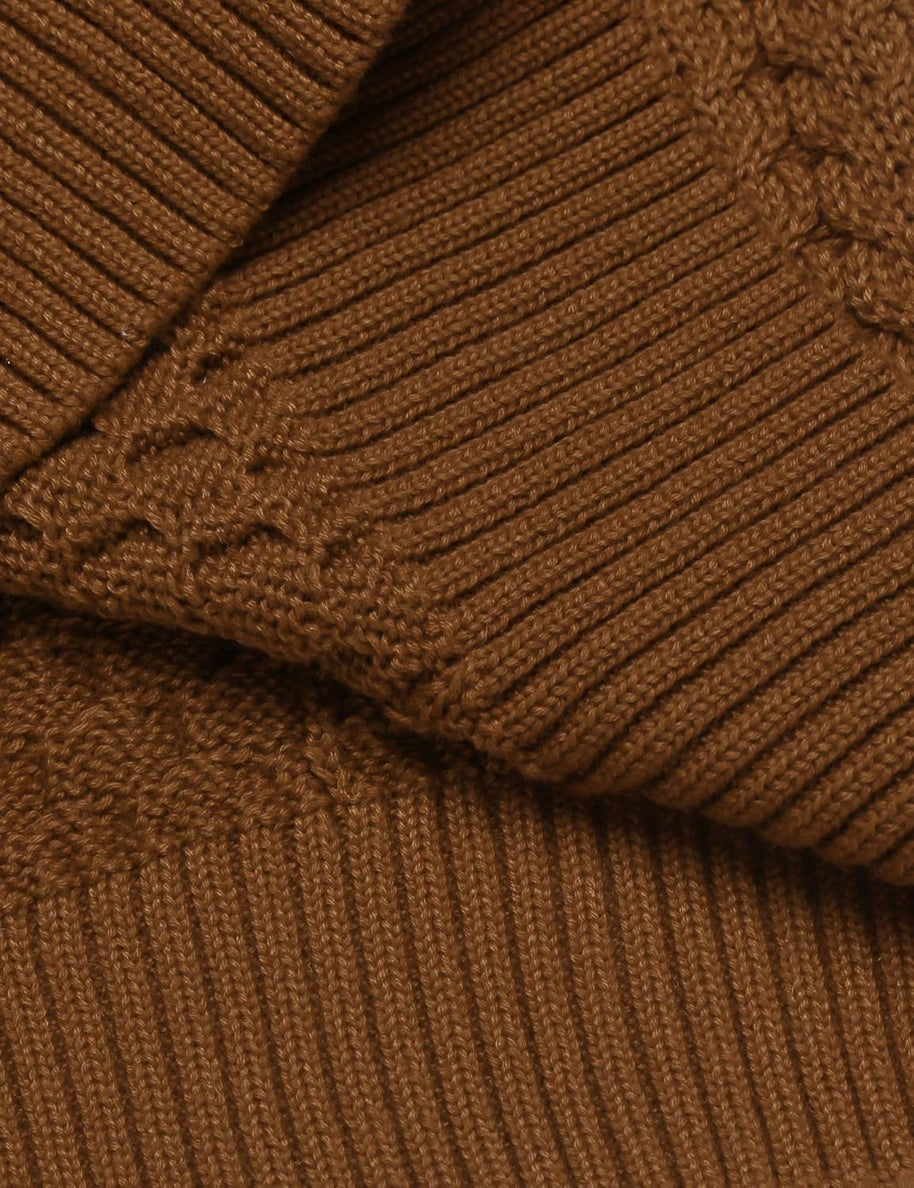 WW | Casual knitted men's turtleneck sweater