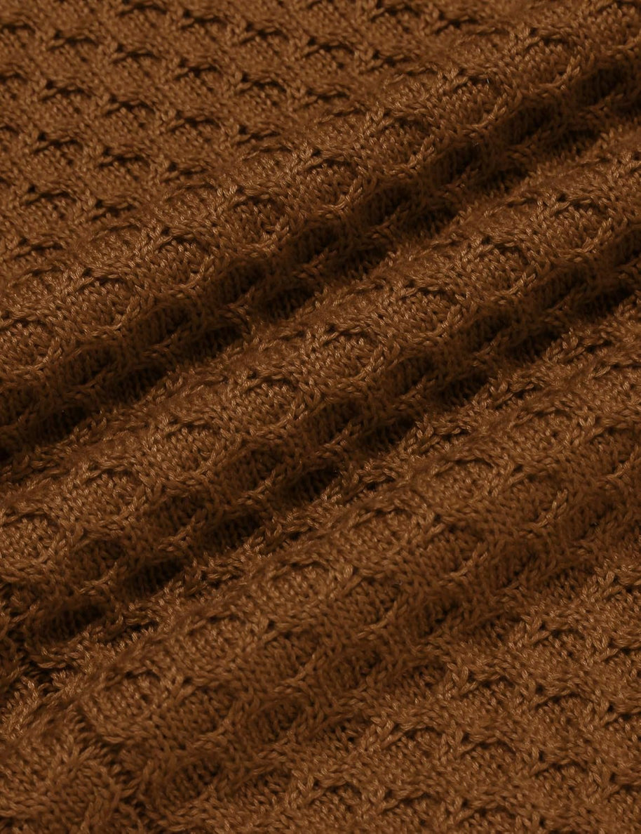 WW | Casual knitted men's turtleneck sweater