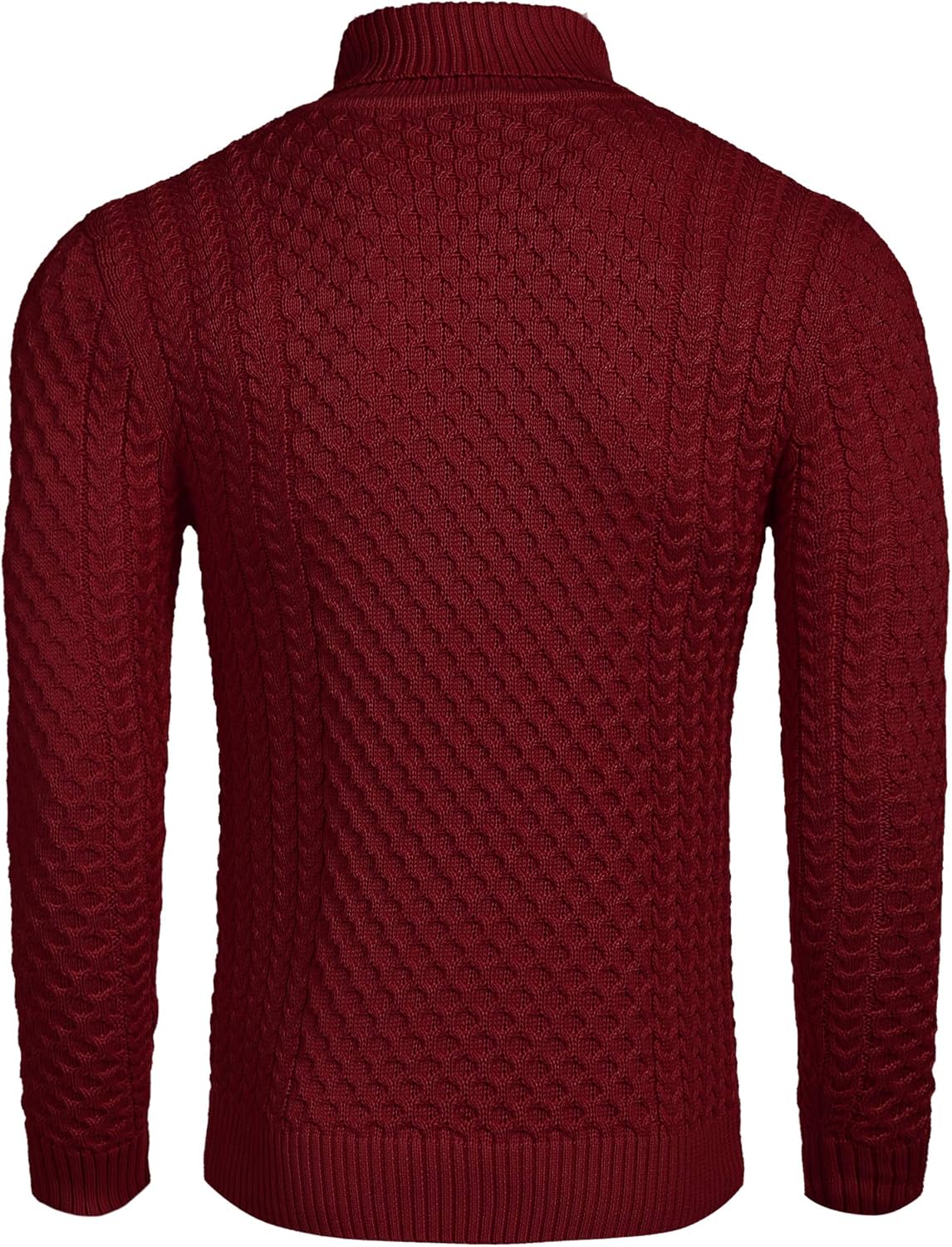 WW | Casual knitted men's turtleneck sweater