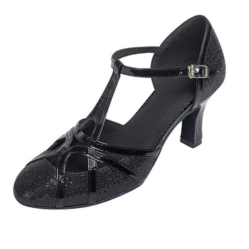 WW | Salsa Tanzschuhe Damen Latein Tanzschuhe 7cm