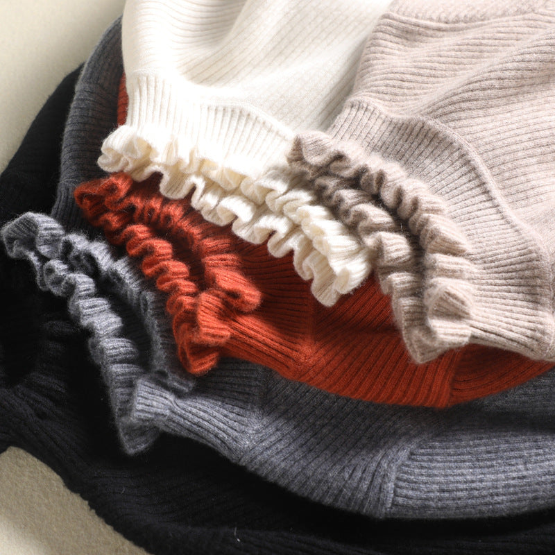 WW | Bequemer Cashmere Damen Rollkragenpullover