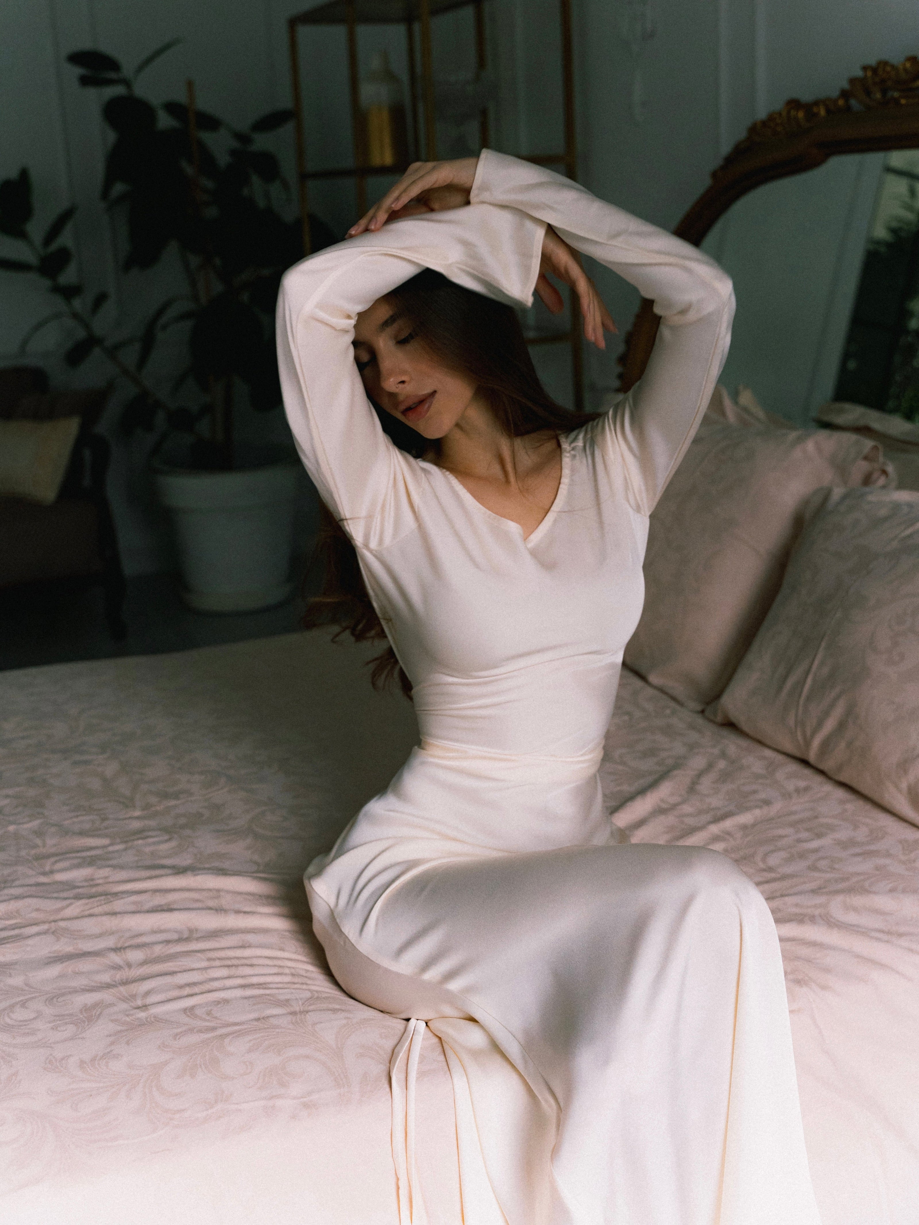 WW | Leichte Maxikleid mit Romantischem Schnitt