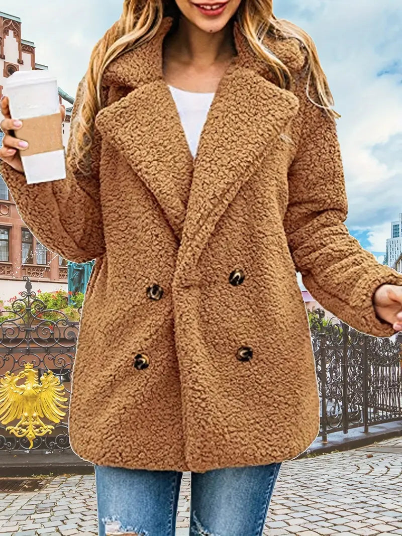 René | Luxus Teddyjacke für die kalte Saison