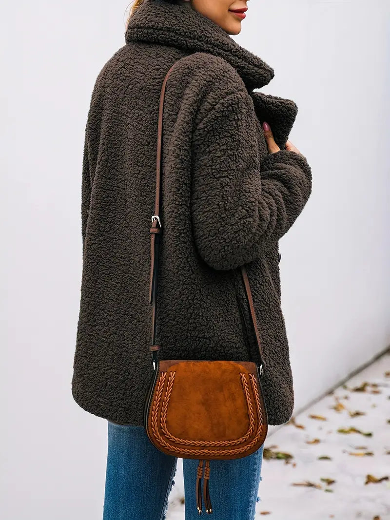 René | Luxus Teddyjacke für die kalte Saison