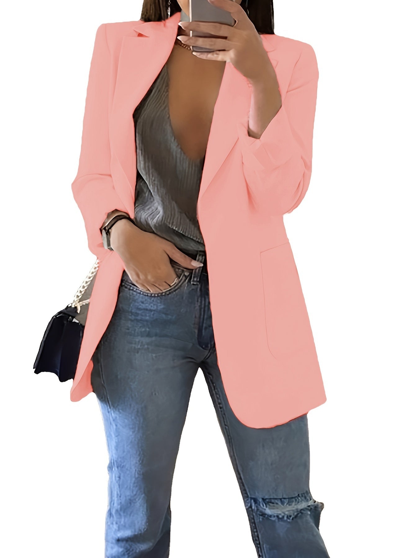 WW | Lässiger Blazer in Übergröße
