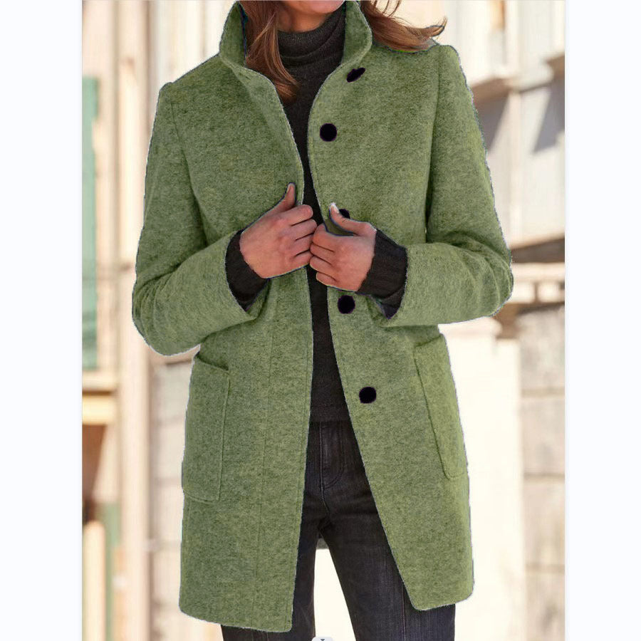 WW | Stilvoller & Eleganter Button-Down-Mantel