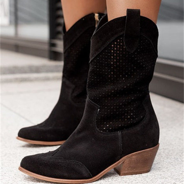 WW | Stilvolle Niedrig Geschnittene Stiefel Bequeme & Schicke Schuhe