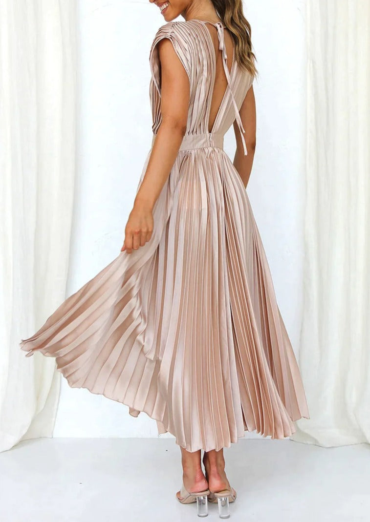 WW | Elegantes Maxikleid Aus Leichtem Stoff