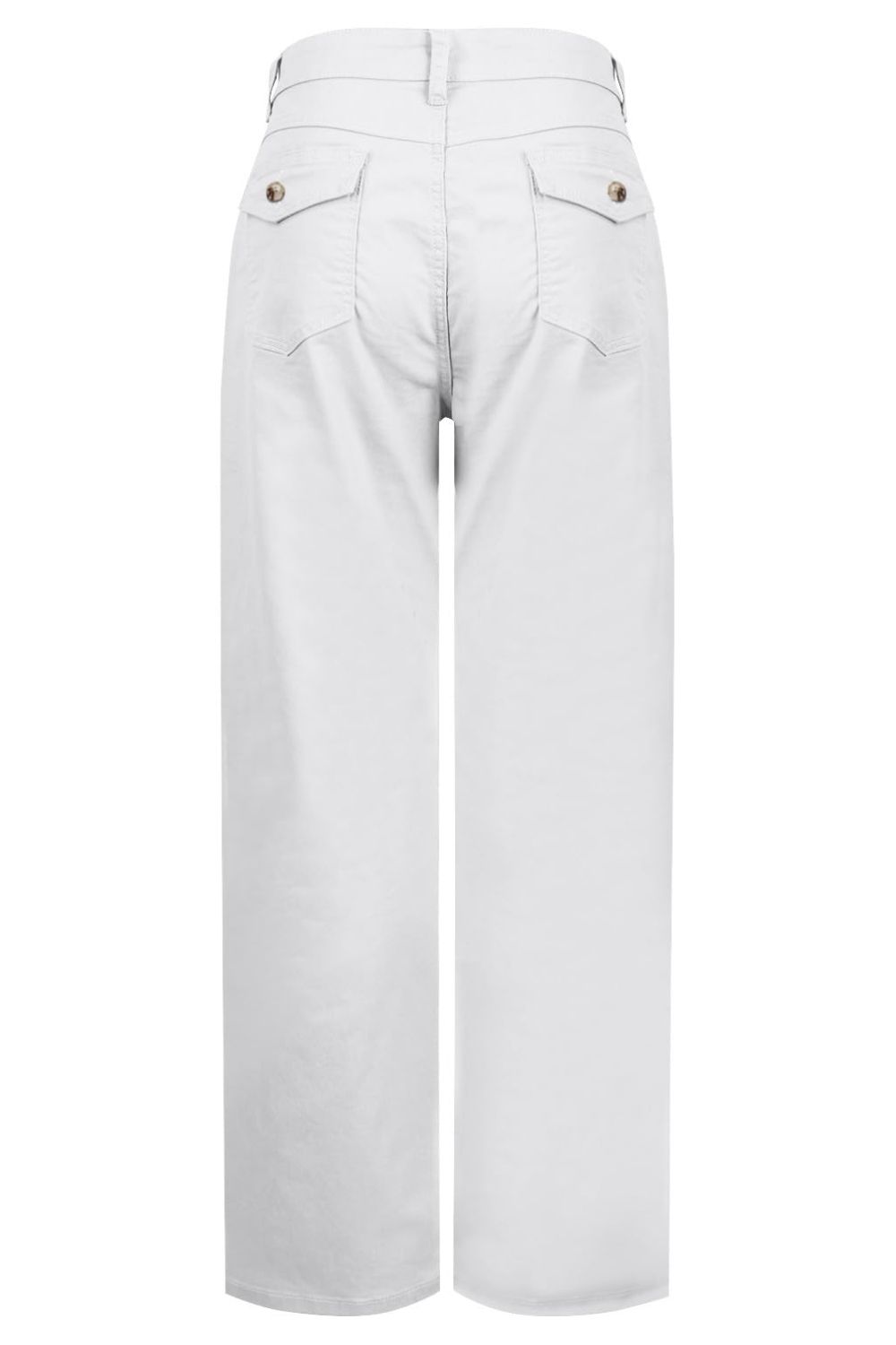 WW | Hochtaillierte Jeans Mit Taschen Klassisch, Stilvoll Und Vielseitig