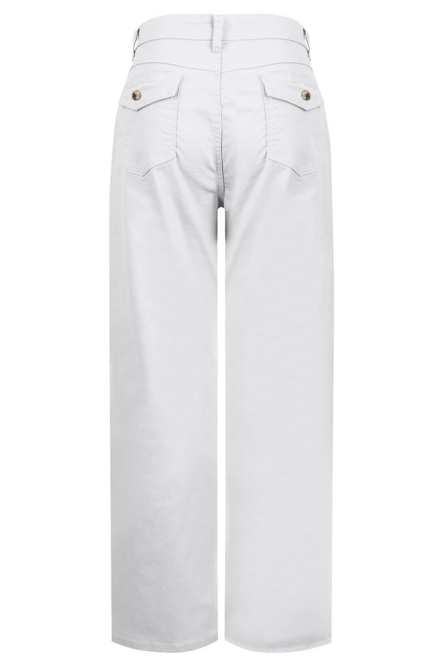 WW | Hochtaillierte Jeans Mit Taschen Klassisch, Stilvoll Und Vielseitig