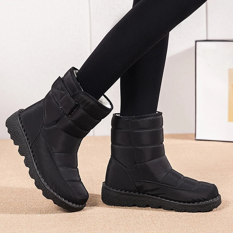 W&W Dicker Plüsch Winter Stiefel
