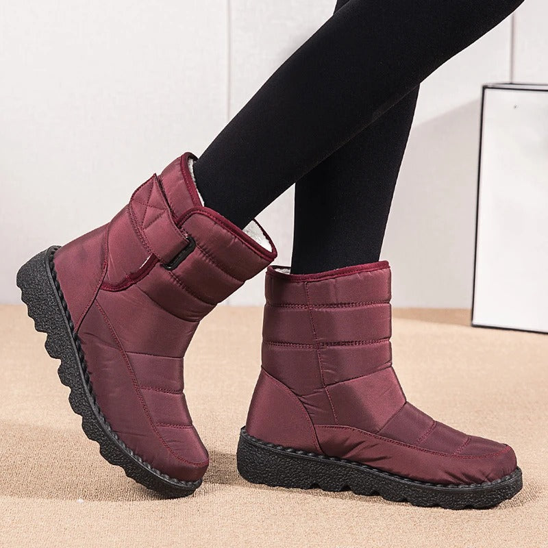 W&W Dicker Plüsch Winter Stiefel