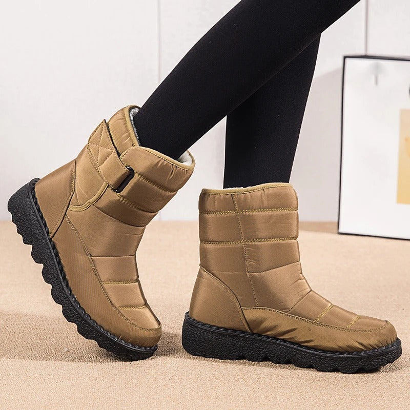 W&W Dicker Plüsch Winter Stiefel