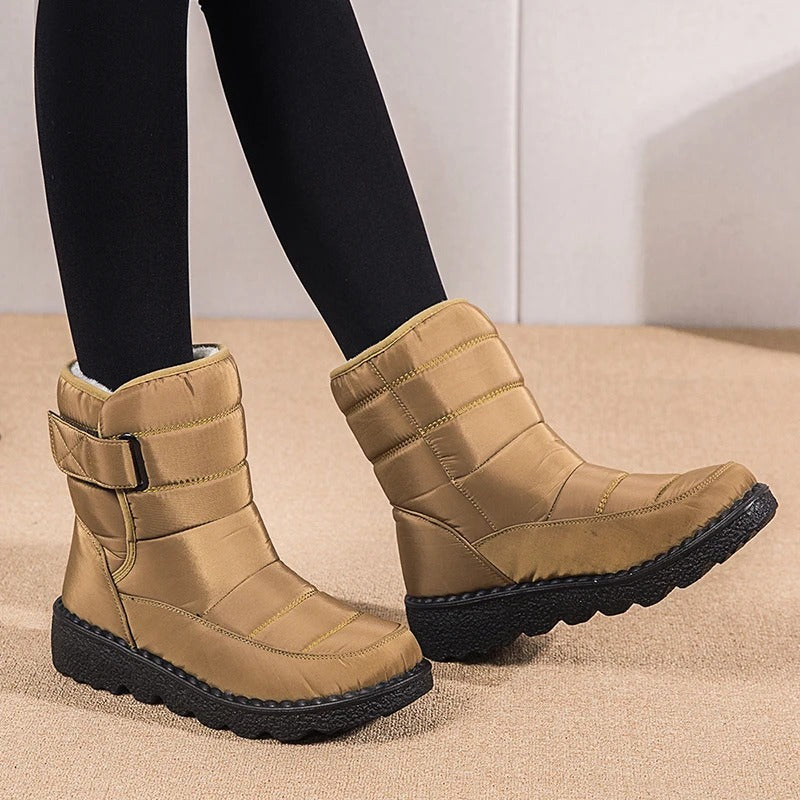 W&W Dicker Plüsch Winter Stiefel