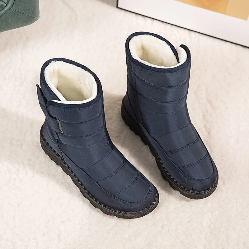 W&W Dicker Plüsch Winter Stiefel