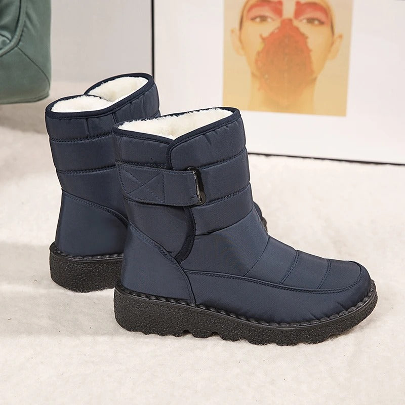 W&W Dicker Plüsch Winter Stiefel