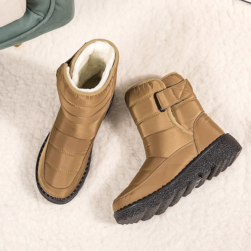 W&W Dicker Plüsch Winter Stiefel