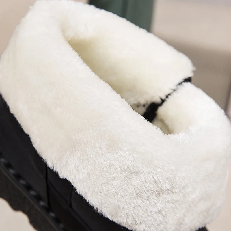 W&W Dicker Plüsch Winter Stiefel
