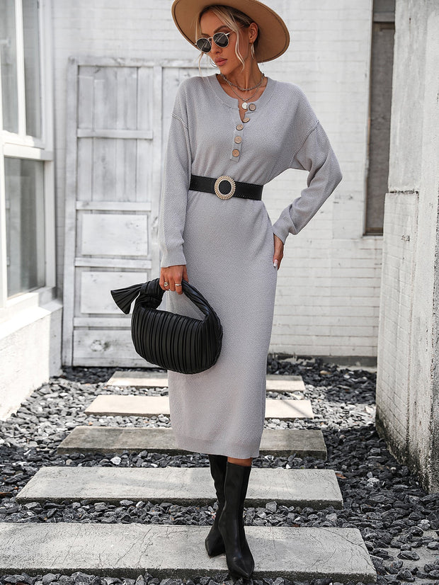 WW - Midi-Blusenkleid