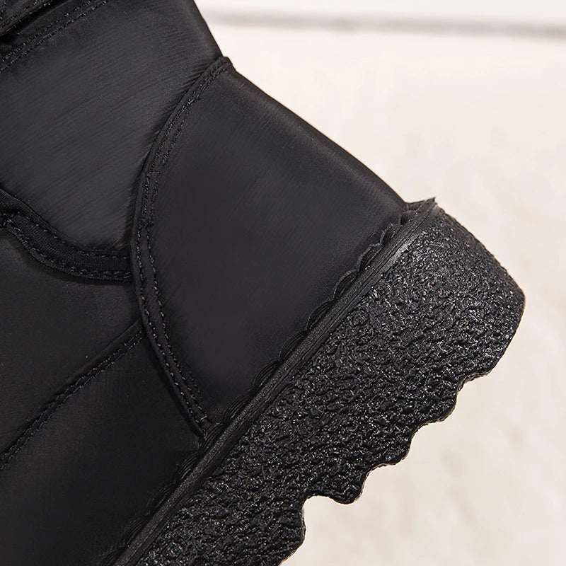 W&W Dicker Plüsch Winter Stiefel