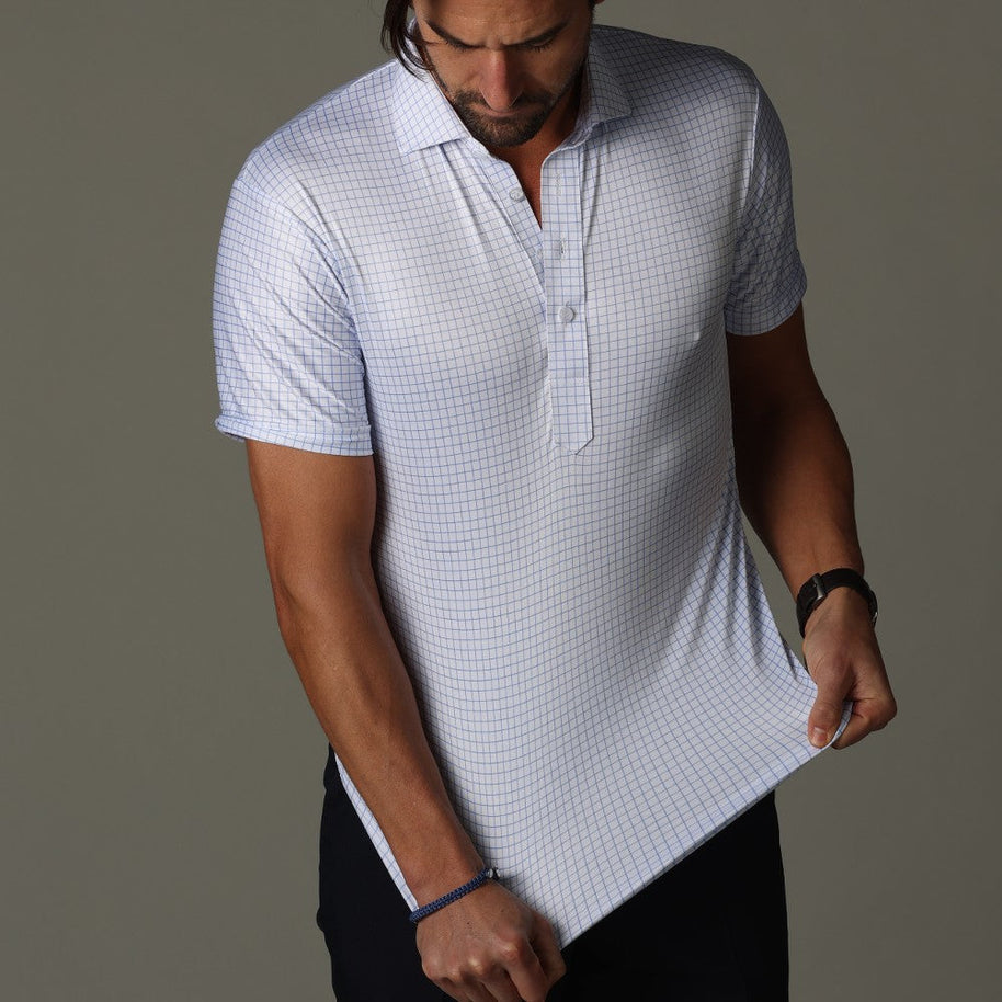 WW | Kleid-Polo mit Steifem Kragen