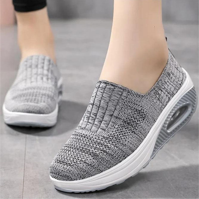 WW | Atmungsaktive Slip on Sneaker Mit Ergonomischer Sohle Für Damen
