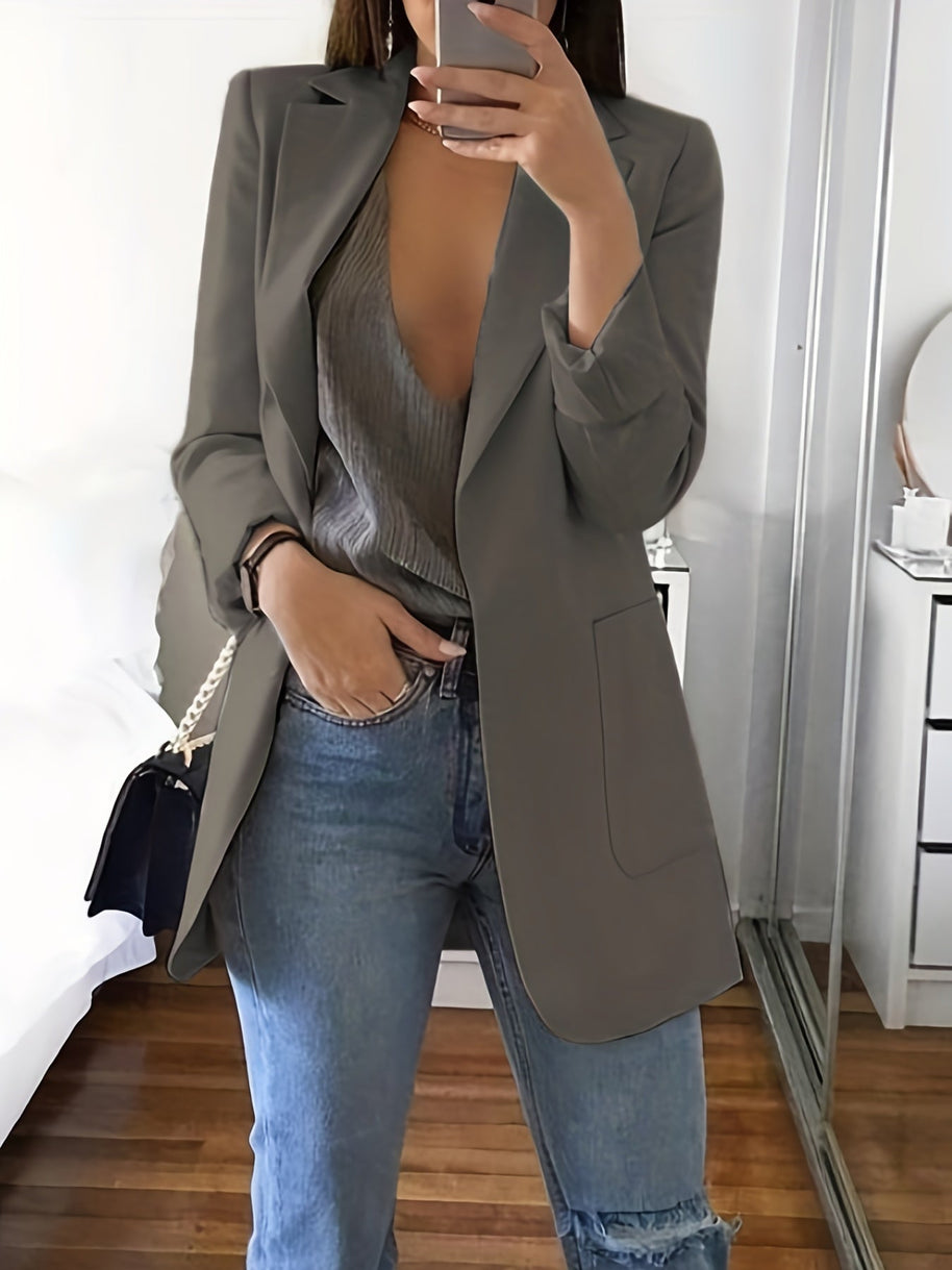 WW | Lässiger Blazer in Übergröße